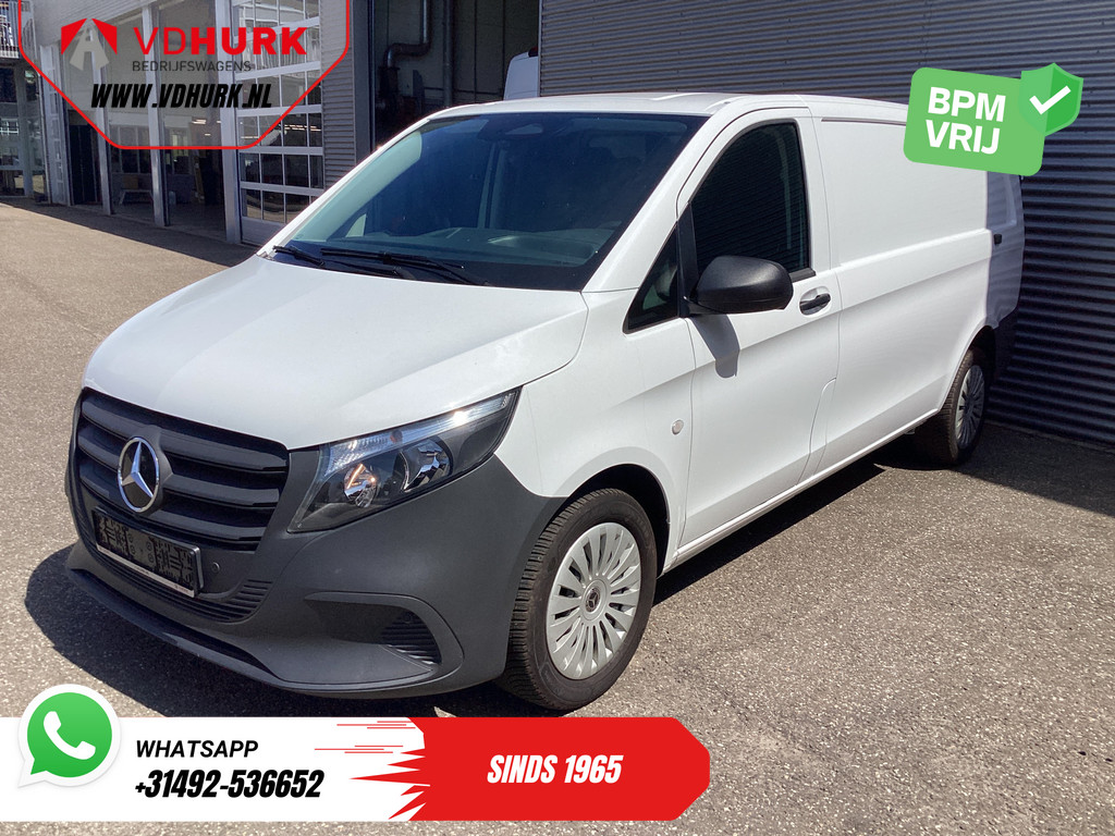 Mercedes-Benz Vito Bestelbus 116 CDI Aut. L3 Stoelverw./ 2.5t Trekverm./ Camera/ 270Gr.Deuren/ Navi/ Cruise/ DAB/ Airco 7