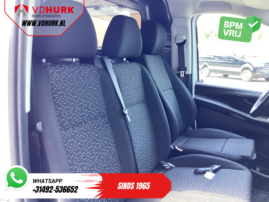 Mercedes-Benz Vito Bestelbus 116 CDI Aut. L3 Stoelverw./ 2.5t Trekverm./ Camera/ 270Gr.Deuren/ Navi/ Cruise/ DAB/ Airco 9