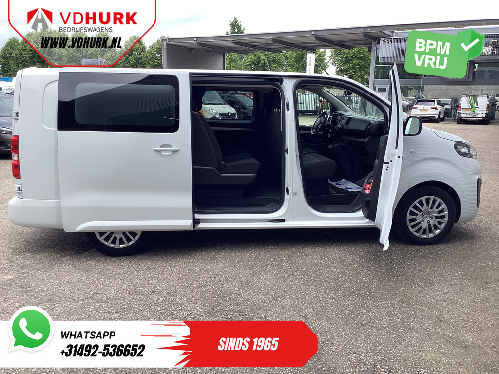 Opel Vivaro Electric Bestelbus 75 kWh DC Dubbel Cabine 345 km WLTP Snellader/ Cruise/ PDC/ Airco 5