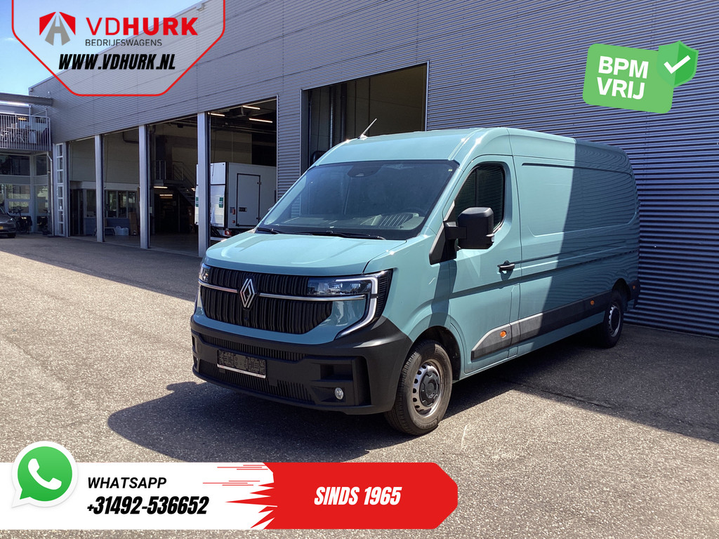 Renault Master Bestelbus 2.0 dCi 150 pk L3H2 270Gr.Deuren/ LED/ Carplay/ Camera/ 2.5t Trekverm./ Cruise/ PDC/ Airco 7