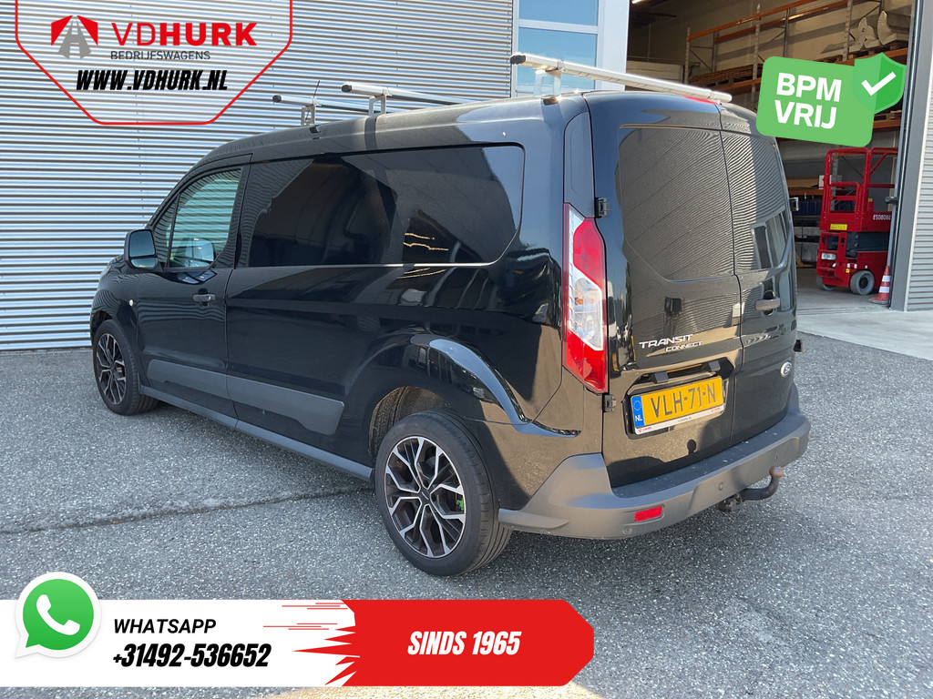 Ford Transit Connect Bestelbus 1.6 TDCI L2 EXPORT Stoelverw./ 3Pers./ Airco/ Inrichting/ 17”LMV/ Dakdragers/ PDC/ Trekhaak 1