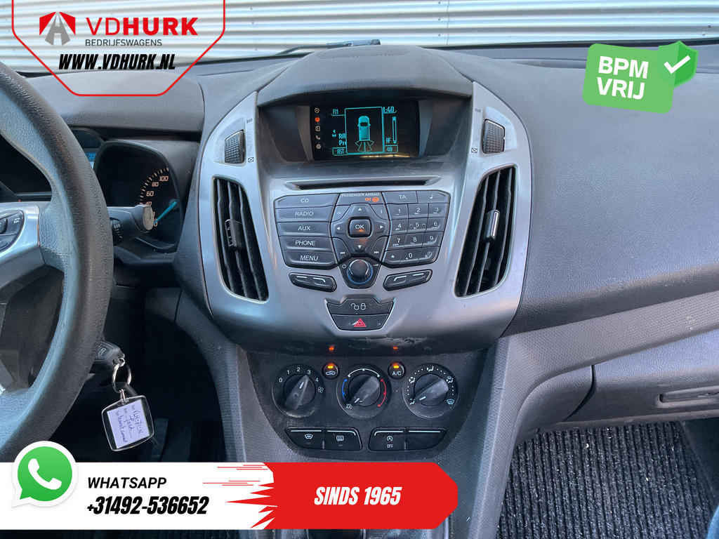 Ford Transit Connect Bestelbus 1.6 TDCI L2 EXPORT Stoelverw./ 3Pers./ Airco/ Inrichting/ 17”LMV/ Dakdragers/ PDC/ Trekhaak 14