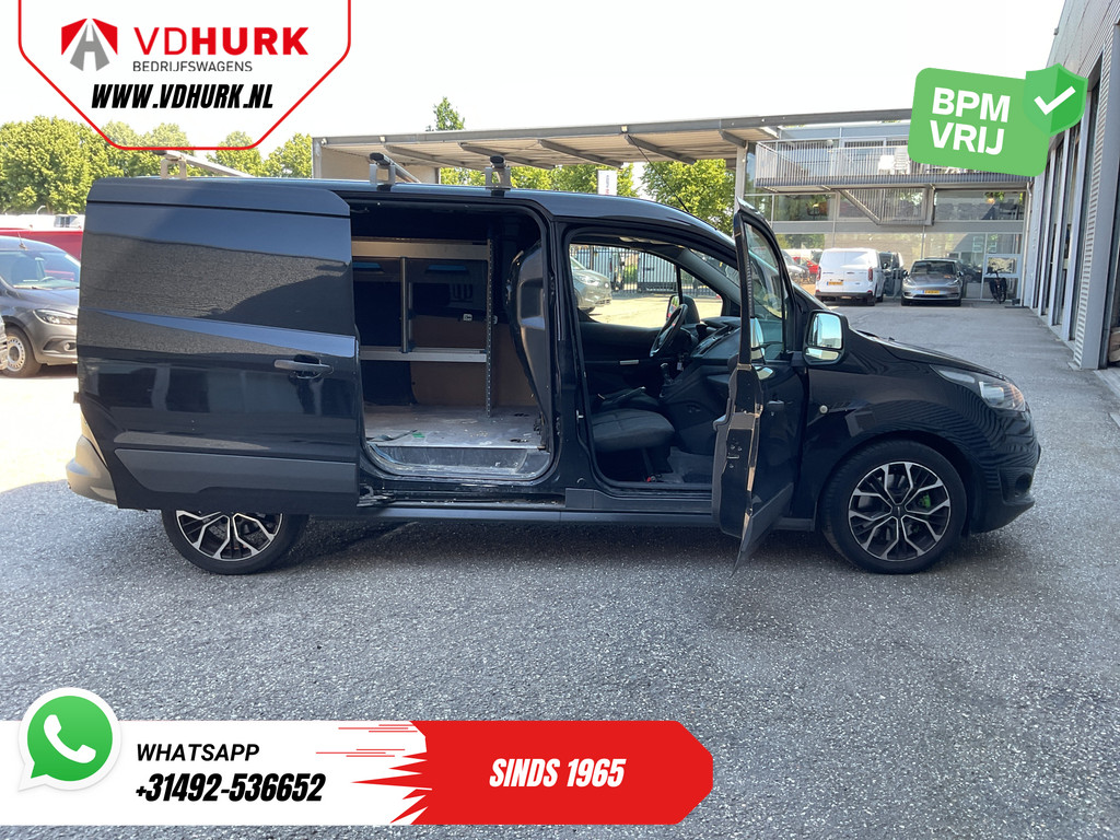 Ford Transit Connect Bestelbus 1.6 TDCI L2 EXPORT Stoelverw./ 3Pers./ Airco/ Inrichting/ 17”LMV/ Dakdragers/ PDC/ Trekhaak 4