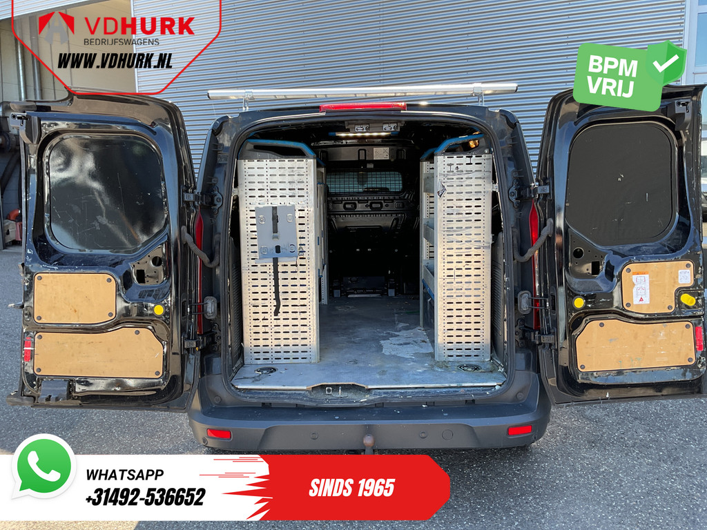 Ford Transit Connect Bestelbus 1.6 TDCI L2 EXPORT Stoelverw./ 3Pers./ Airco/ Inrichting/ 17”LMV/ Dakdragers/ PDC/ Trekhaak 5