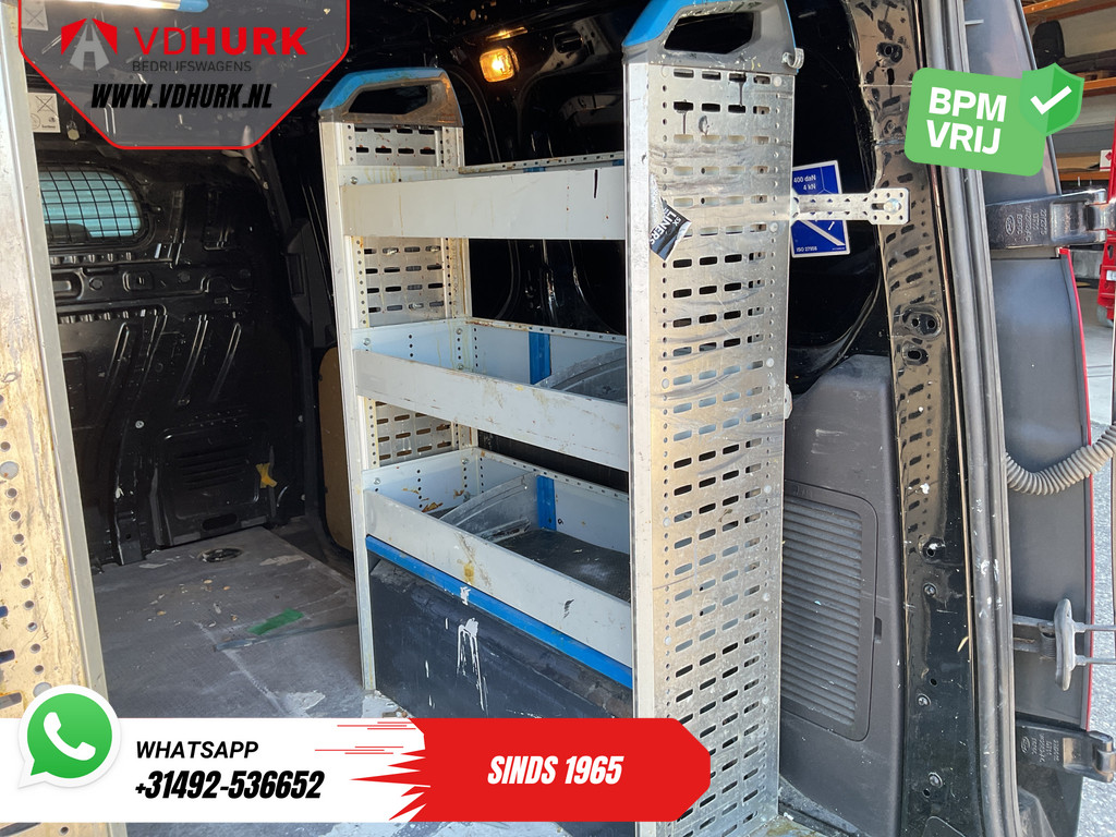Ford Transit Connect Bestelbus 1.6 TDCI L2 EXPORT Stoelverw./ 3Pers./ Airco/ Inrichting/ 17”LMV/ Dakdragers/ PDC/ Trekhaak 7