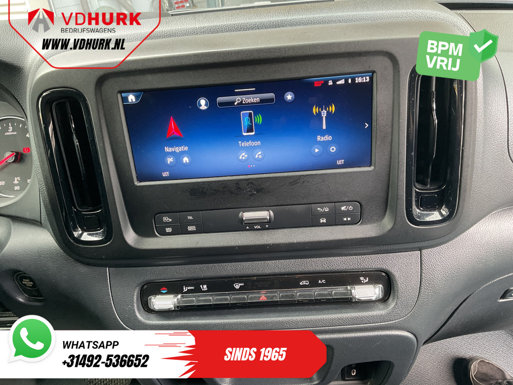 Mercedes-Benz Vito Bestelbus 116 CDI L3 Aut. Stoelverw./ 2.5t Trekverm./ Camera/ 270Gr.Deuren/ Navi/ Cruise/ DAB/ Airco 12