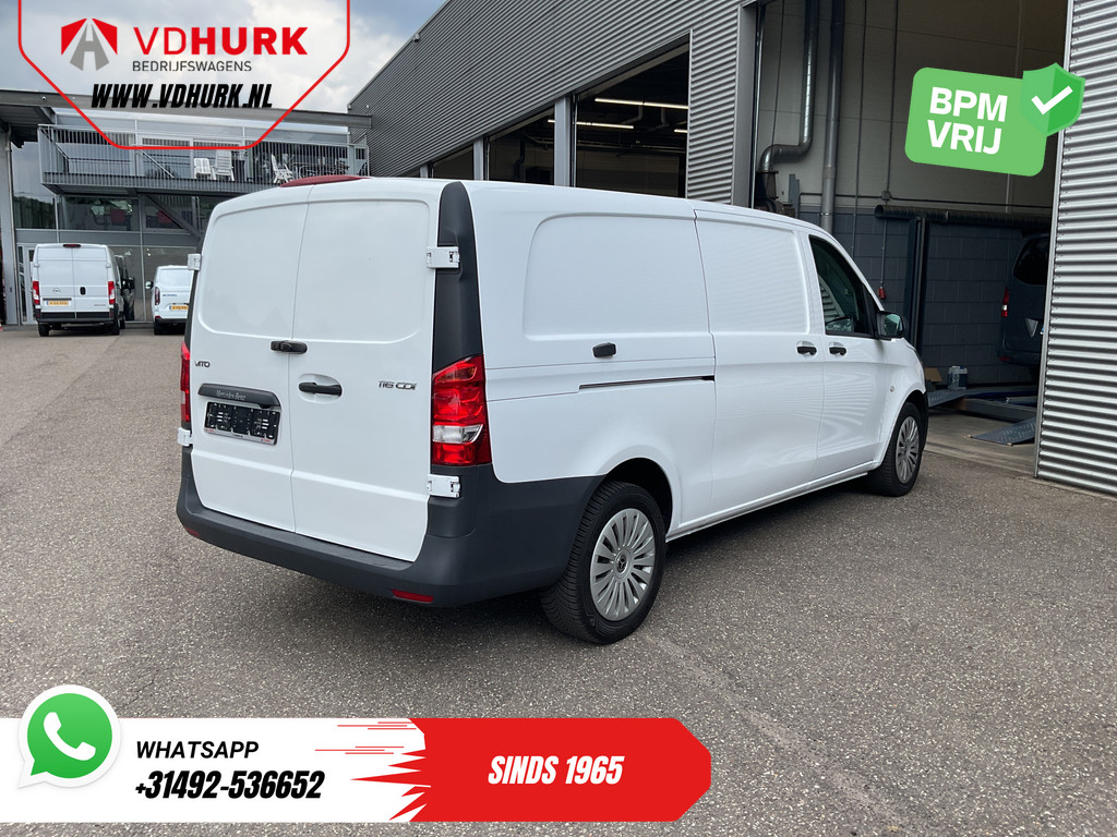 Mercedes-Benz Vito Bestelbus 116 CDI L3 Aut. Stoelverw./ 2.5t Trekverm./ Camera/ 270Gr.Deuren/ Navi/ Cruise/ DAB/ Airco 8