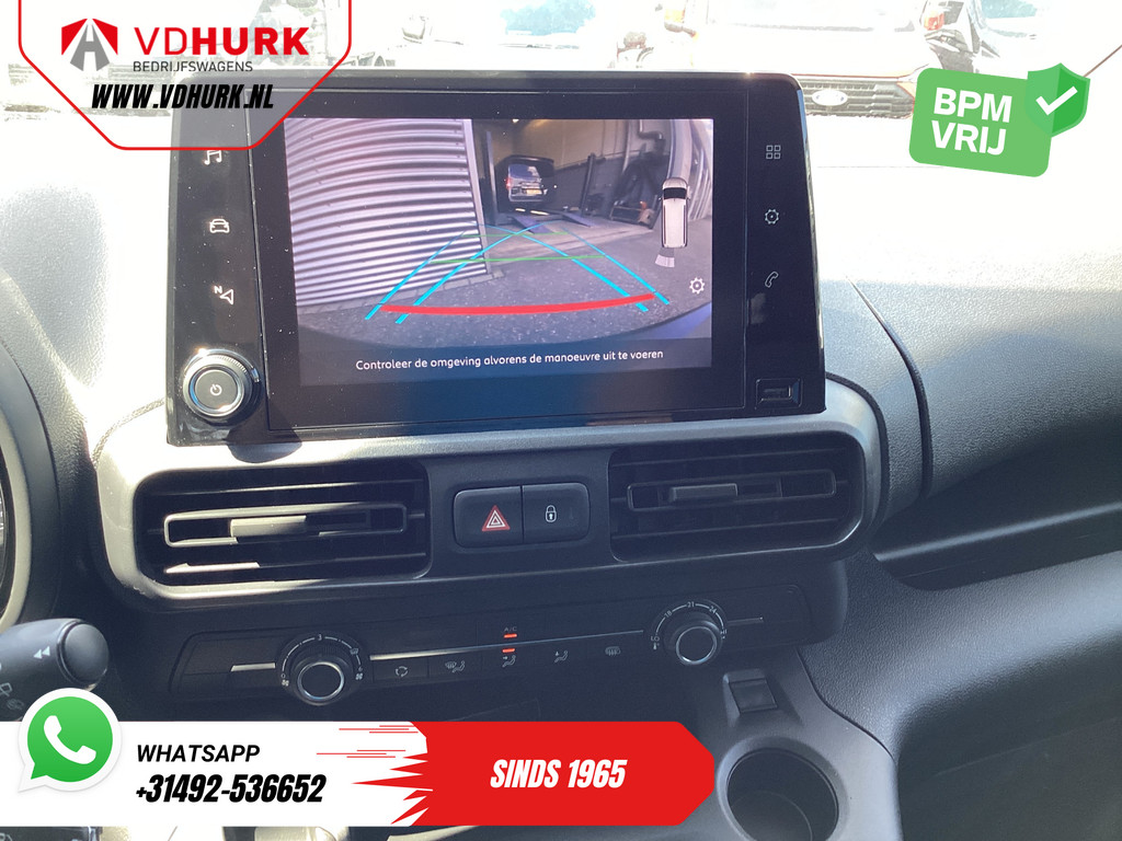 Fiat E-Doblò Bestelbus L2 50 kWh 285 WLTP Carplay/ Snellader/ Camera/ Cruise/ 3 Pers./ Airco/ DAB 11