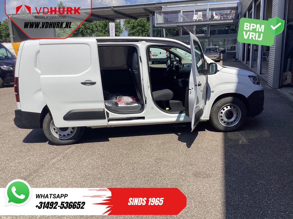 Fiat E-Doblò Bestelbus L2 50 kWh 285 WLTP Carplay/ Snellader/ Camera/ Cruise/ 3 Pers./ Airco/ DAB 5