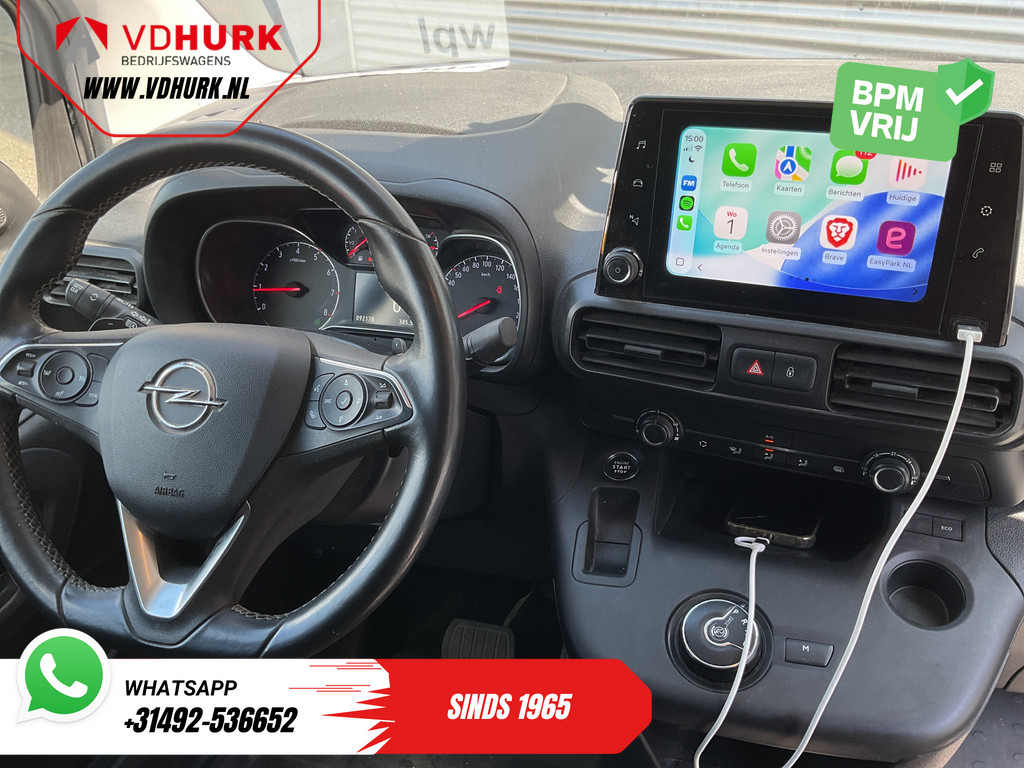 Opel Combo Bestelbus 1.5D 130 pk Aut. Carplay/ Navi/ Airco/ Camera/ Cruise/ 16”LMV/ PDC 11
