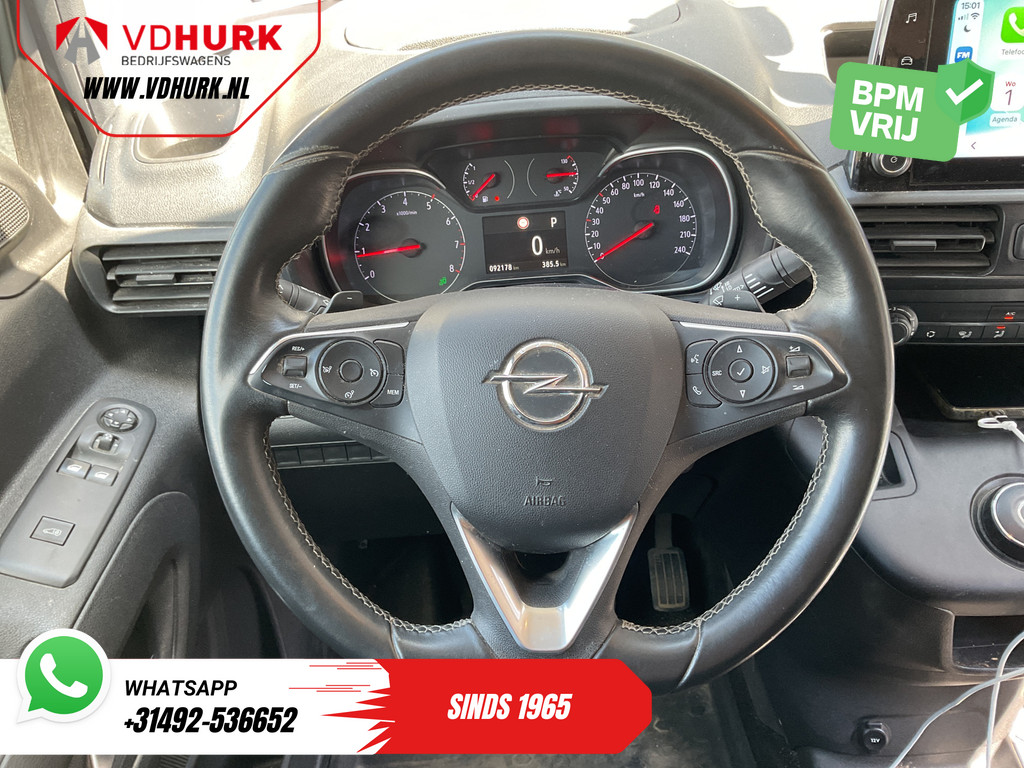 Opel Combo Bestelbus 1.5D 130 pk Aut. Carplay/ Navi/ Airco/ Camera/ Cruise/ 16”LMV/ PDC 12