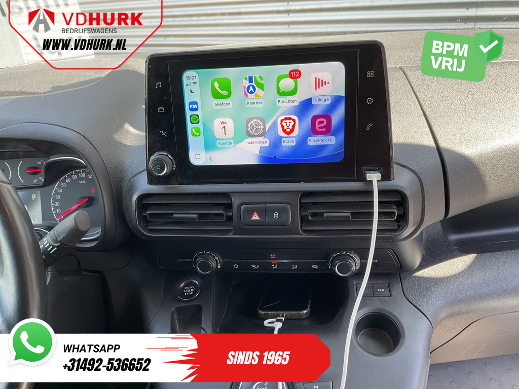 Opel Combo Bestelbus 1.5D 130 pk Aut. Carplay/ Navi/ Airco/ Camera/ Cruise/ 16”LMV/ PDC 13