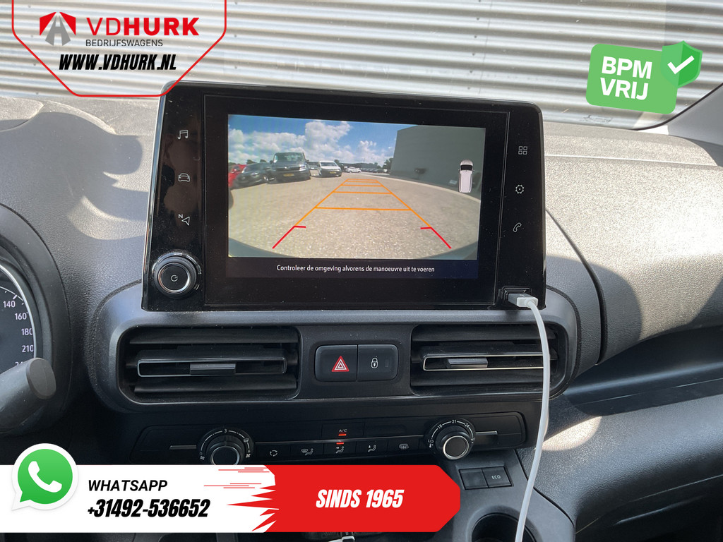 Opel Combo Bestelbus 1.5D 130 pk Aut. Carplay/ Navi/ Airco/ Camera/ Cruise/ 16”LMV/ PDC 16