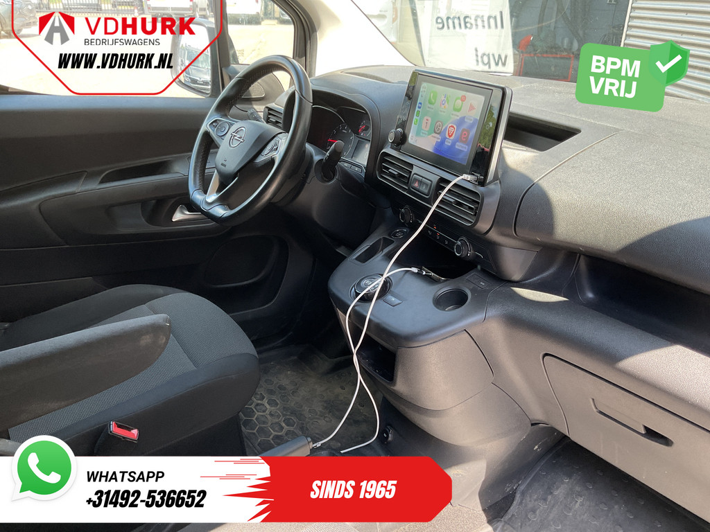 Opel Combo Bestelbus 1.5D 130 pk Aut. Carplay/ Navi/ Airco/ Camera/ Cruise/ 16”LMV/ PDC 2