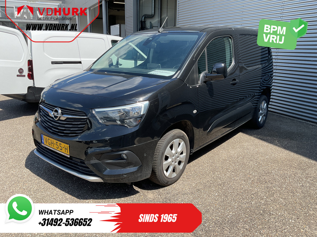 Opel Combo Bestelbus 1.5D 130 pk Aut. Carplay/ Navi/ Airco/ Camera/ Cruise/ 16”LMV/ PDC 7
