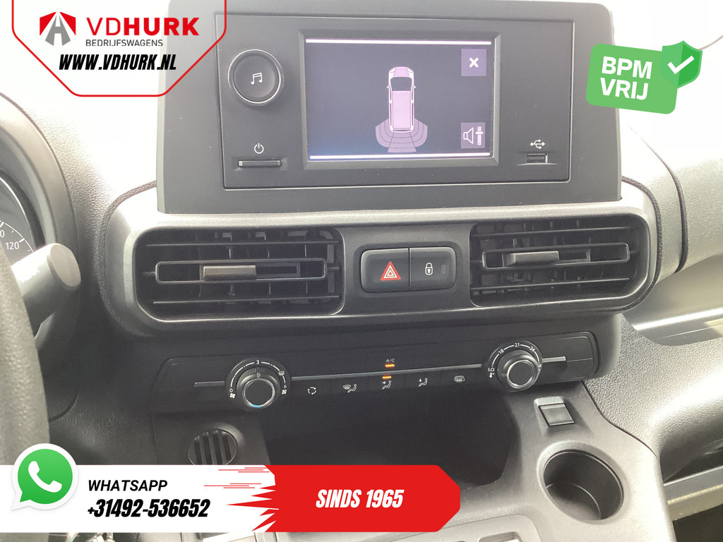 Opel Combo Electric Bestelbus 135 pk 50kWh 285 km WLTP L2 Snellader/ Cruise/ Airco/ PDC/ DAB/ Bluetooth 12