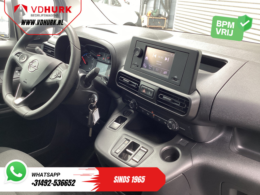 Opel Combo Electric Bestelbus 135 pk 50kWh 285 km WLTP L2 Snellader/ Cruise/ Airco/ PDC/ DAB/ Bluetooth 2