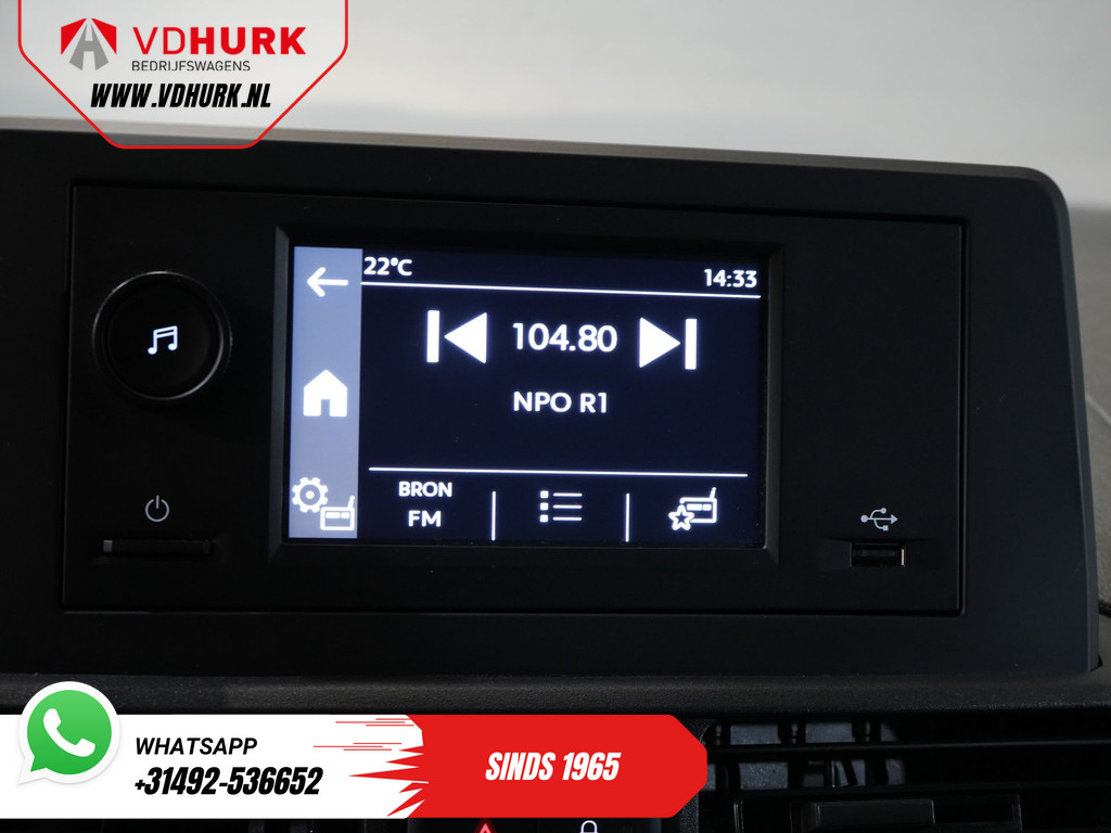 Opel Combo Electric Bestelbus 135 pk 50kWh 285 km WLTP L2 Snellader/ Cruise/ Airco/ PDC/ DAB/ Bluetooth 20