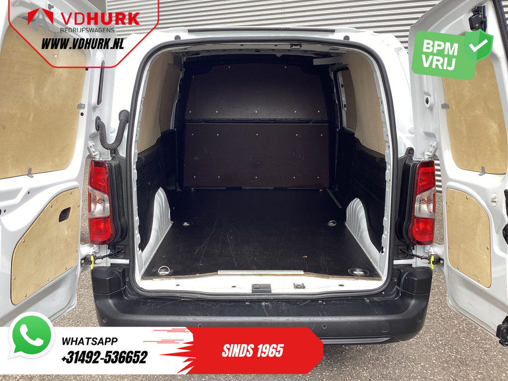 Opel Combo Electric Bestelbus 135 pk 50kWh 285 km WLTP L2 Snellader/ Cruise/ Airco/ PDC/ DAB/ Bluetooth 4