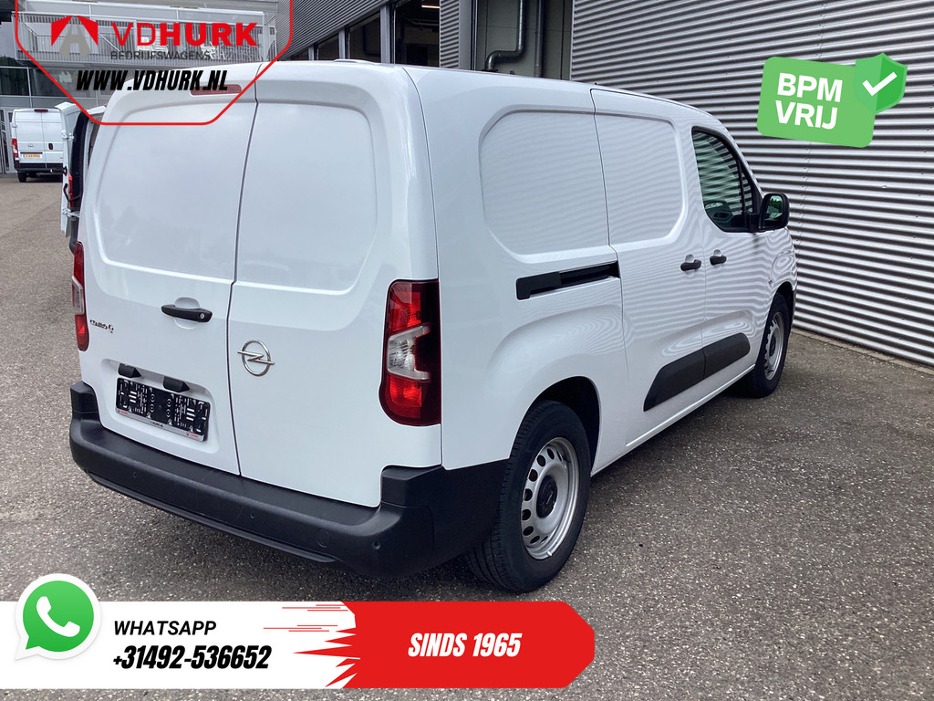 Opel Combo Electric Bestelbus 135 pk 50kWh 285 km WLTP L2 Snellader/ Cruise/ Airco/ PDC/ DAB/ Bluetooth 9
