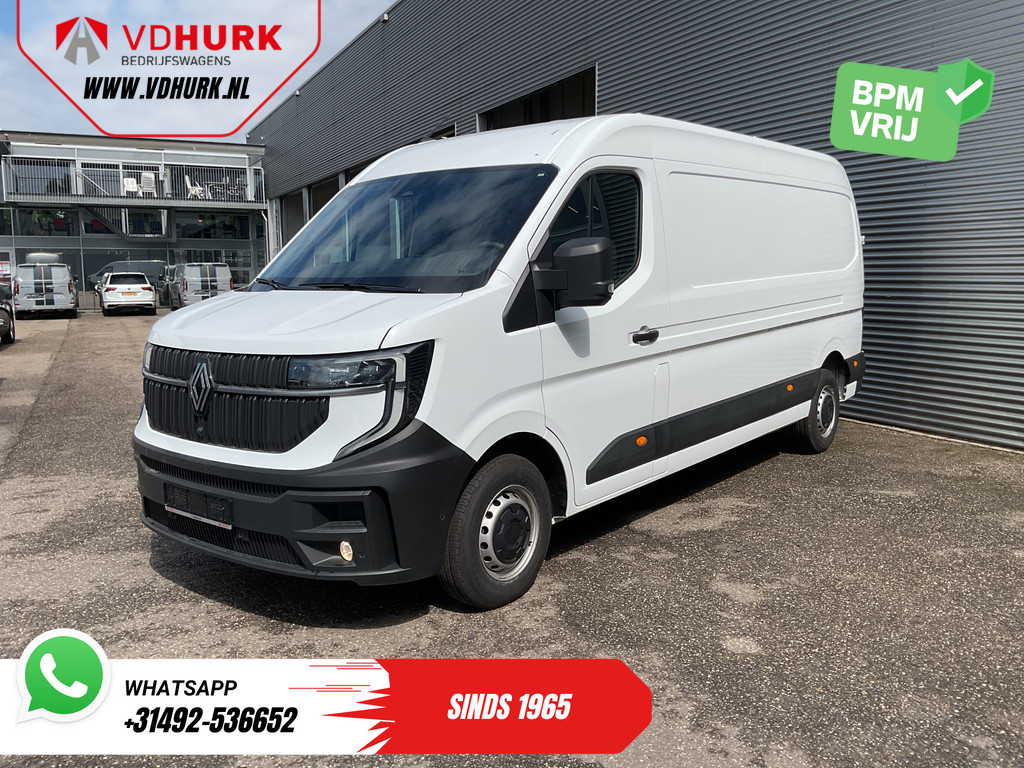 Renault Master Bestelbus 2.0 dCi 150 pk L3H2 LED/ Carplay/ Navi/ Camera/ Airco/ Cruise/ PDC 7