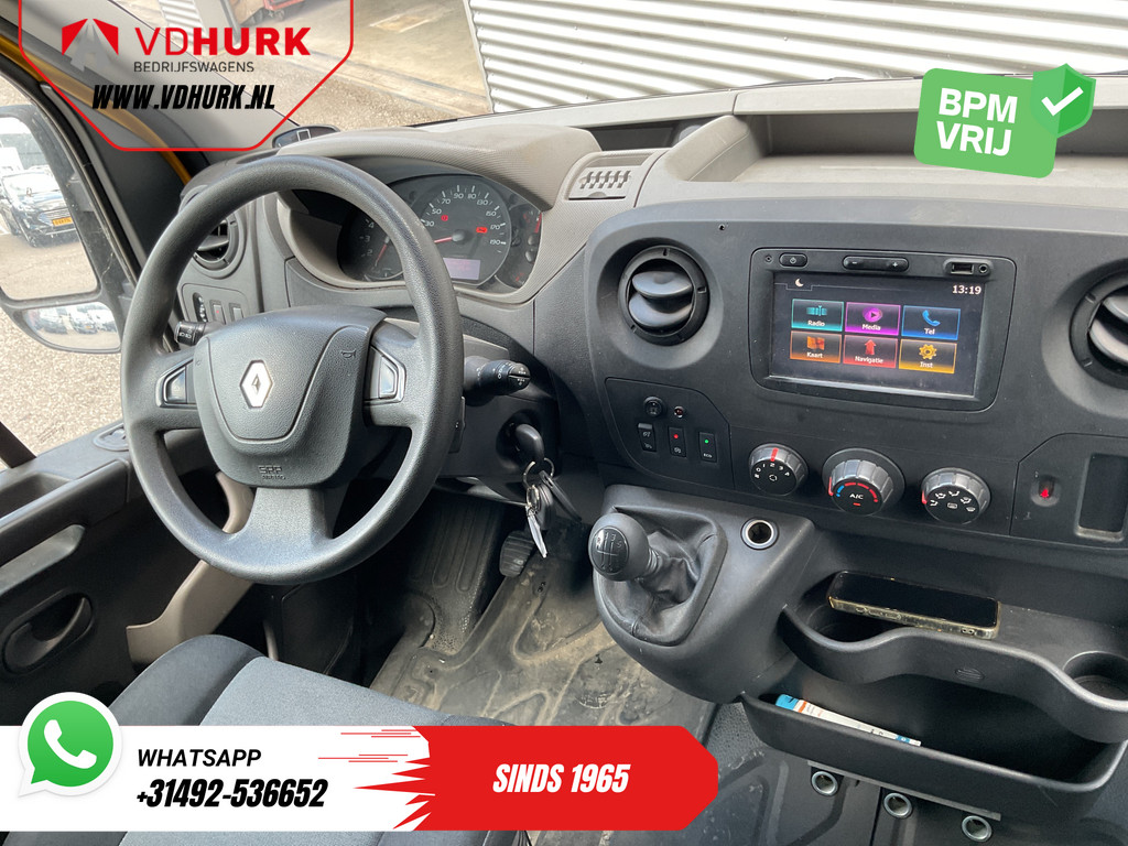 Renault Master Bestelbus 2.3 dCi 145 pk L2H2 EXPORT 270Gr.Deuren/ Gev.Stoel/ Airco/ Navi/ Cruise/ PDC/ Sidebars 12