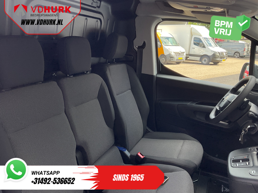 Citroën E-Berlingo Bestelbus 50 kWh 345 km WLTP L2 Carplay/ Snellader/ Standkachel/ 3Pers/ Navi/ Camera/ Cruise/ PDC 10