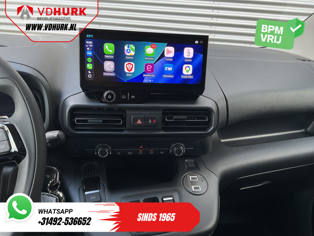 Citroën E-Berlingo Bestelbus 50 kWh 345 km WLTP L2 Carplay/ Snellader/ Standkachel/ 3Pers/ Navi/ Camera/ Cruise/ PDC 13