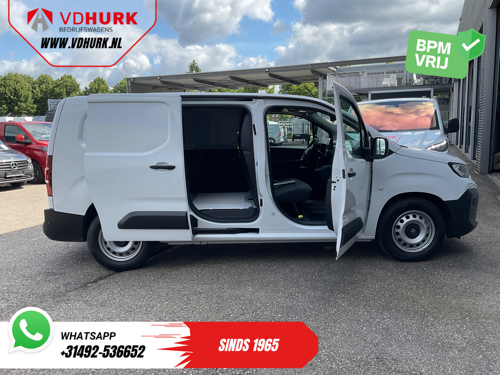Citroën E-Berlingo Bestelbus 50 kWh 345 km WLTP L2 Carplay/ Snellader/ Standkachel/ 3Pers/ Navi/ Camera/ Cruise/ PDC 4