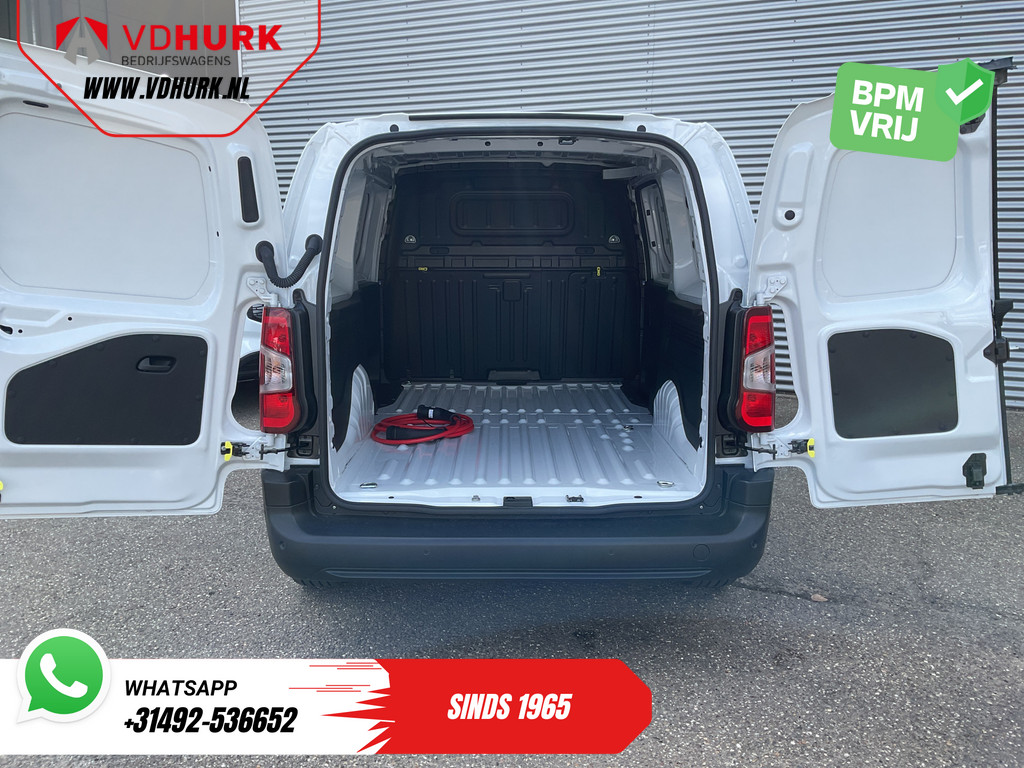 Citroën E-Berlingo Bestelbus 50 kWh 345 km WLTP L2 Carplay/ Snellader/ Standkachel/ 3Pers/ Navi/ Camera/ Cruise/ PDC 5