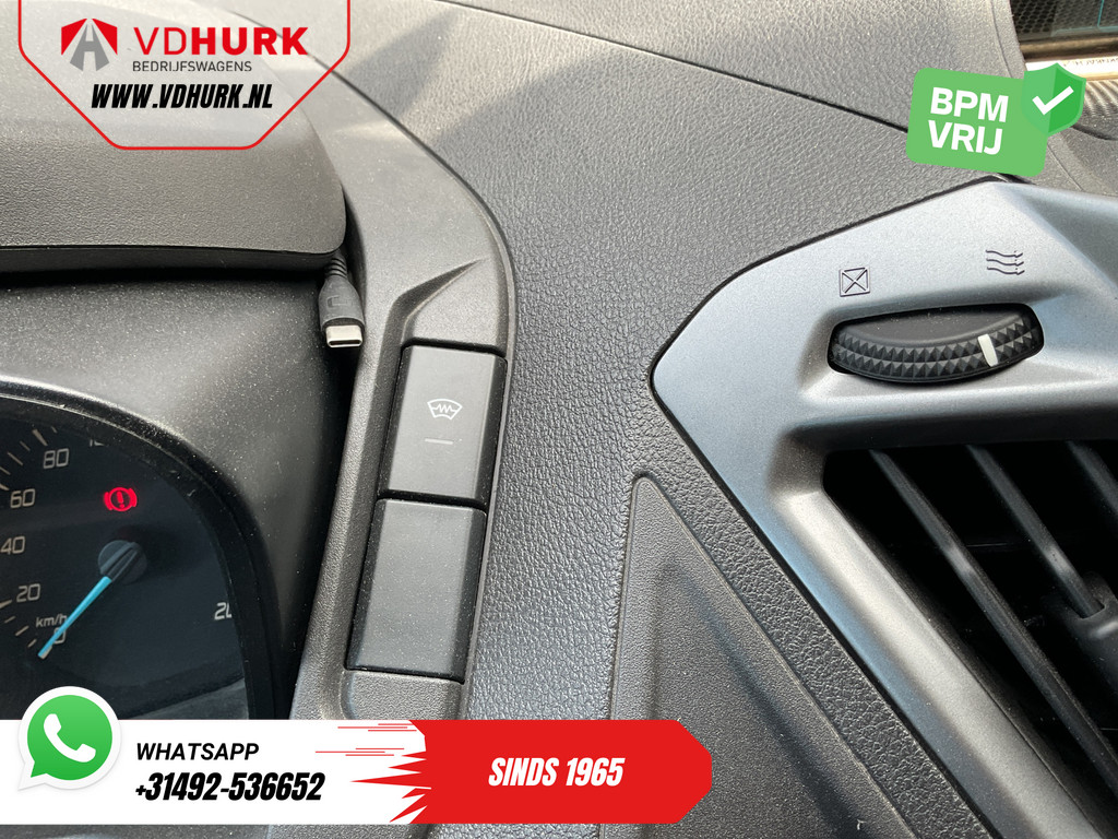 Ford Transit Custom Bestelbus 2.2 TDCI 155 pk L2H2 Carplay/ 2.8t Trekverm./ Airco/ Cruise/ Imperiaal + Ladder/ PDC/ Trekhaak 14
