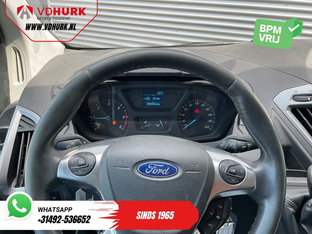 Ford Transit Custom Bestelbus 2.2 TDCI 155 pk L2H2 Carplay/ 2.8t Trekverm./ Airco/ Cruise/ Imperiaal + Ladder/ PDC/ Trekhaak 15