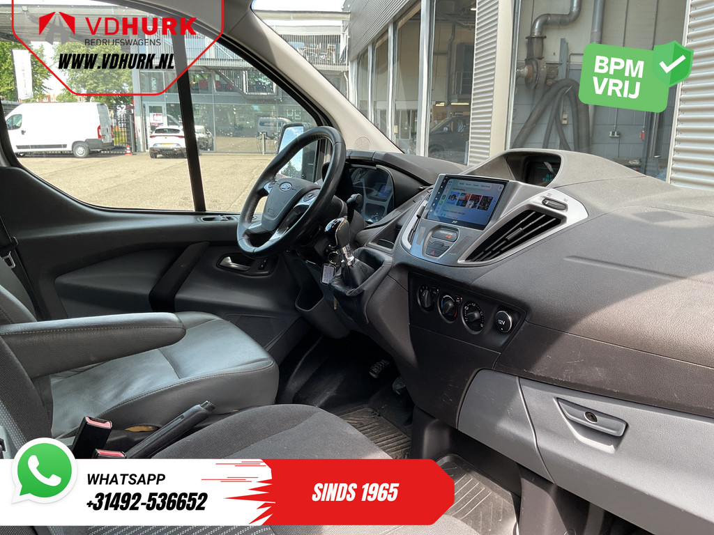 Ford Transit Custom Bestelbus 2.2 TDCI 155 pk L2H2 Carplay/ 2.8t Trekverm./ Airco/ Cruise/ Imperiaal + Ladder/ PDC/ Trekhaak 2