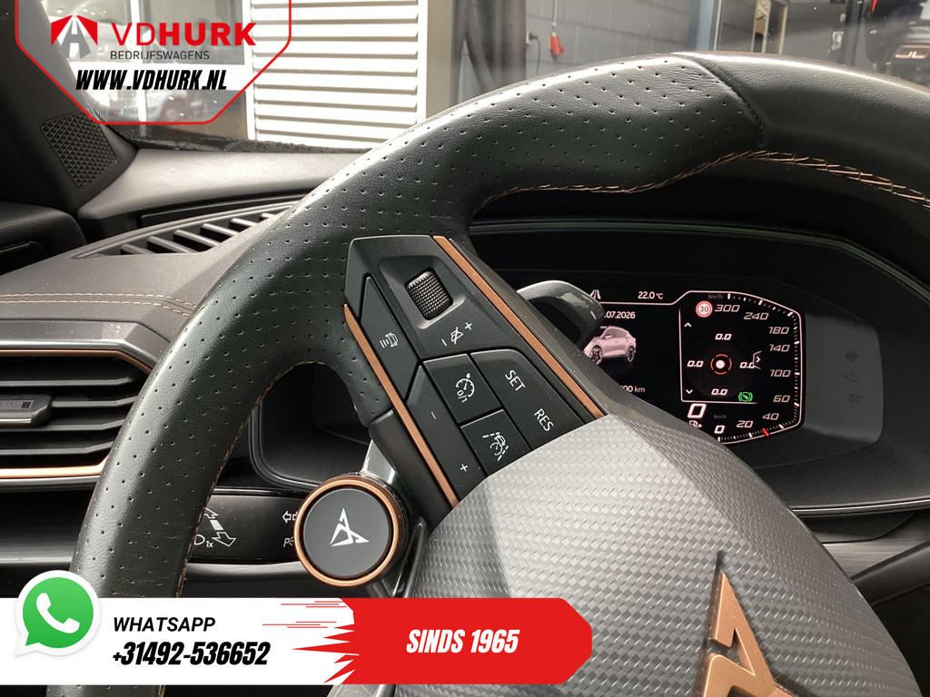 CUPRA Formentor SUV 1.4 e-Hybrid 245 pk VZ Performance Tribe Edition Elek.klep/ Memory/ 360 Camera/ Carplay/ Stoelverw./ Stuurverw./ 19”LMV 21