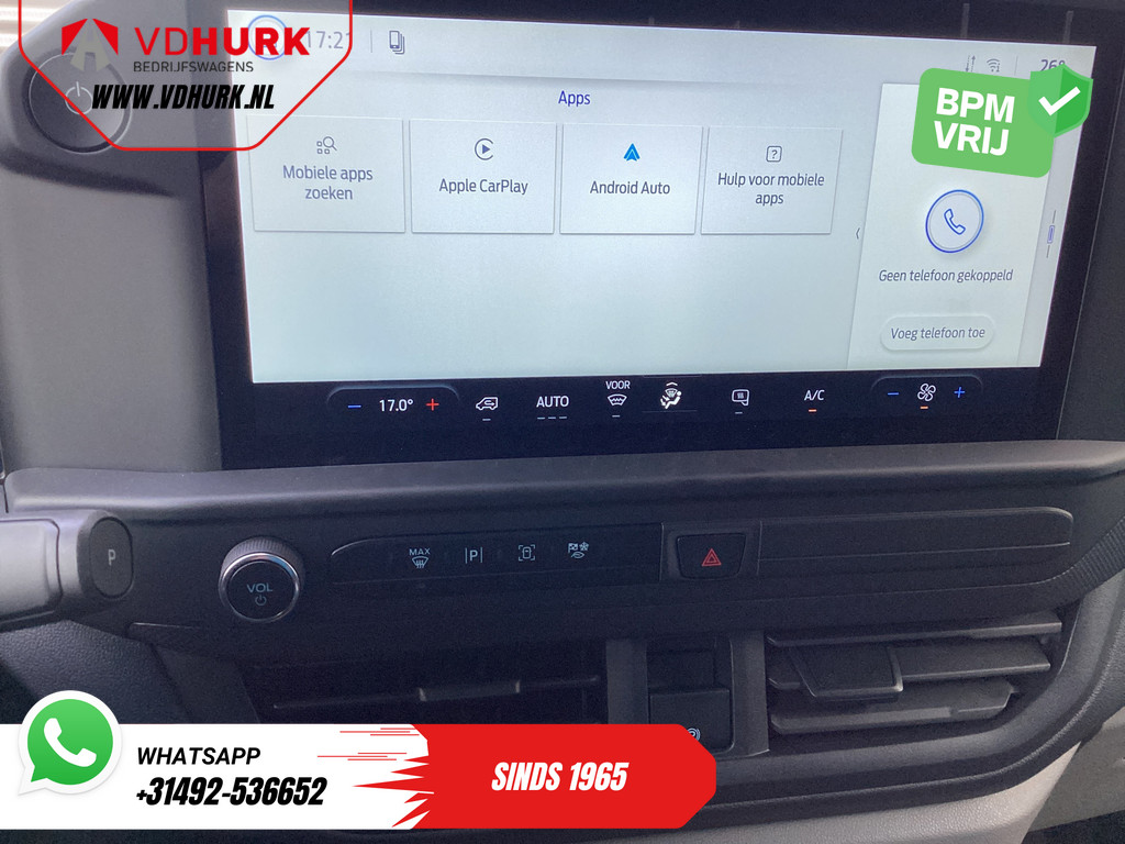 Ford E-Transit Custom Bestelbus L2 Trend 71 kWh 370 km WLTP Garantie t/m 6-2029/ LED/ Snellader/ Carplay/ Camera/ Cruise/ Climate 11