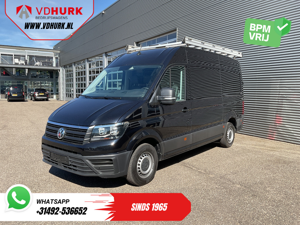 Volkswagen Crafter Bestelbus 2.0 TDI 140 pk DSG Aut. L3H3 Carplay/ 270Gr.Deuren/ Navi/ Airco/ Camera/ Cruise/ Imperiaal+Ladder/ PDC 8