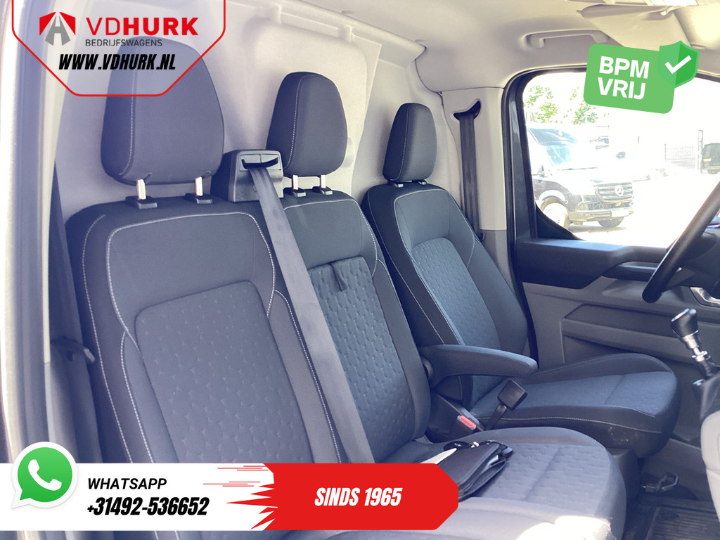 Ford Transit Custom Bestelbus 2.0 TDCI 135 pk L2 Trend NL Auto/ LED/ Stoelverw./ Carplay/ Camera/ Climate/ Cruise/ PDC/ LMV 9