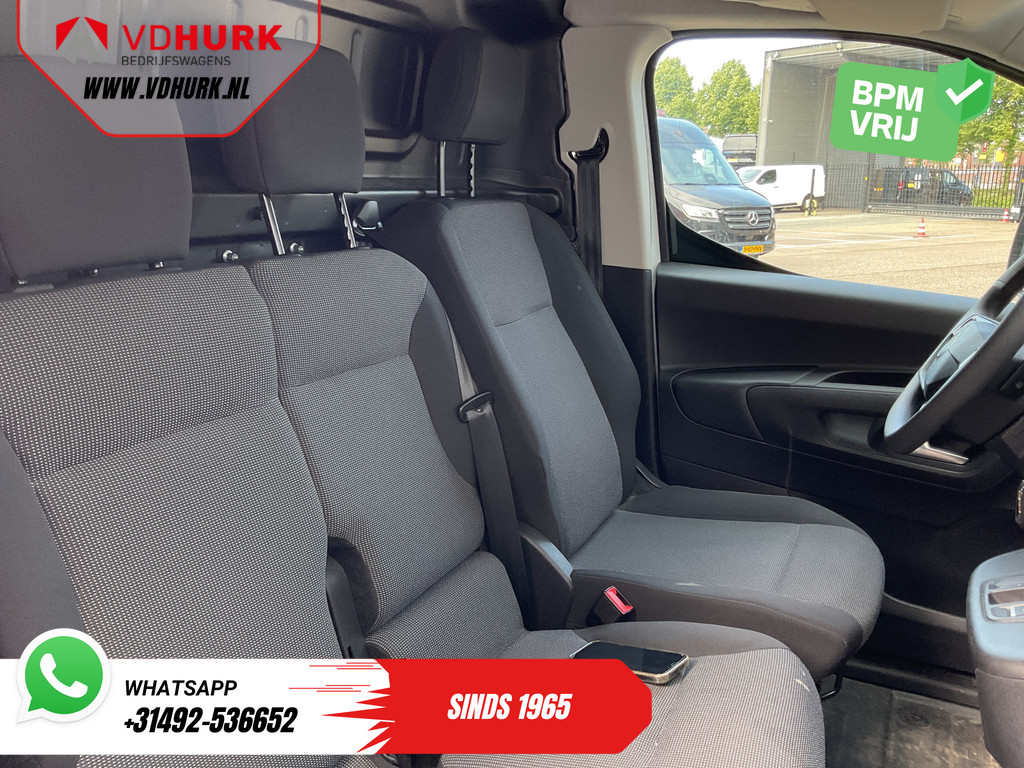 Citroën E-Berlingo Bestelbus 50 kWh 345 km WLTP L2 Carplay/ Snellader/ Standkachel/ 3Pers/ Navi/ Camera/ Cruise/ PDC 10