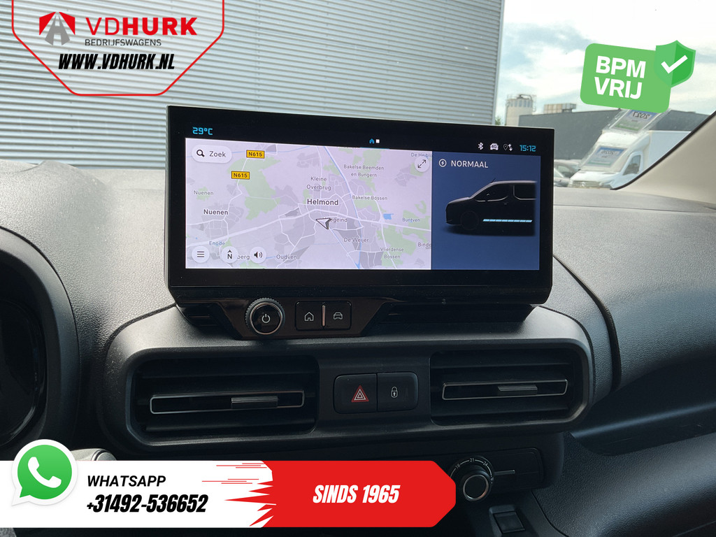 Citroën E-Berlingo Bestelbus 50 kWh 345 km WLTP L2 Carplay/ Snellader/ Standkachel/ 3Pers/ Navi/ Camera/ Cruise/ PDC 13