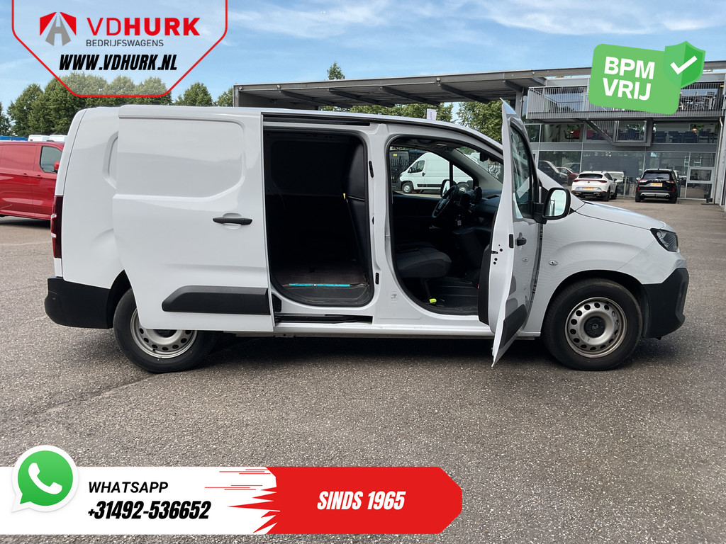 Citroën E-Berlingo Bestelbus 50 kWh 345 km WLTP L2 Carplay/ Snellader/ Standkachel/ 3Pers/ Navi/ Camera/ Cruise/ PDC 4