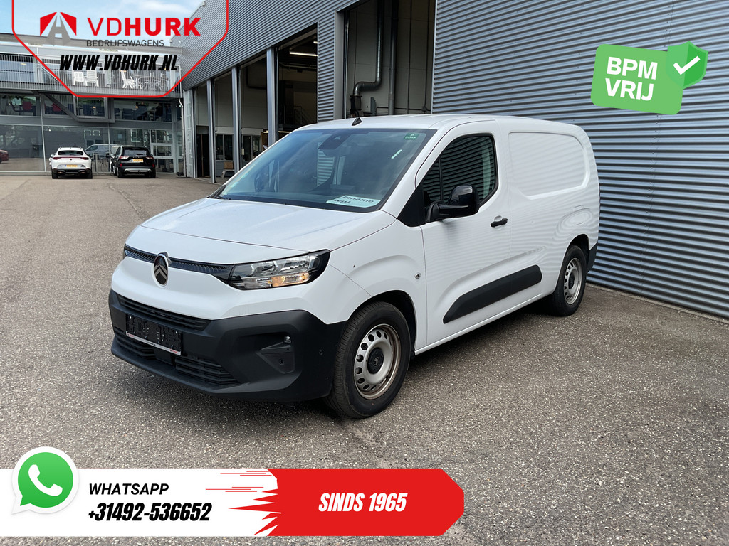 Citroën E-Berlingo Bestelbus 50 kWh 345 km WLTP L2 Carplay/ Snellader/ Standkachel/ 3Pers/ Navi/ Camera/ Cruise/ PDC 7