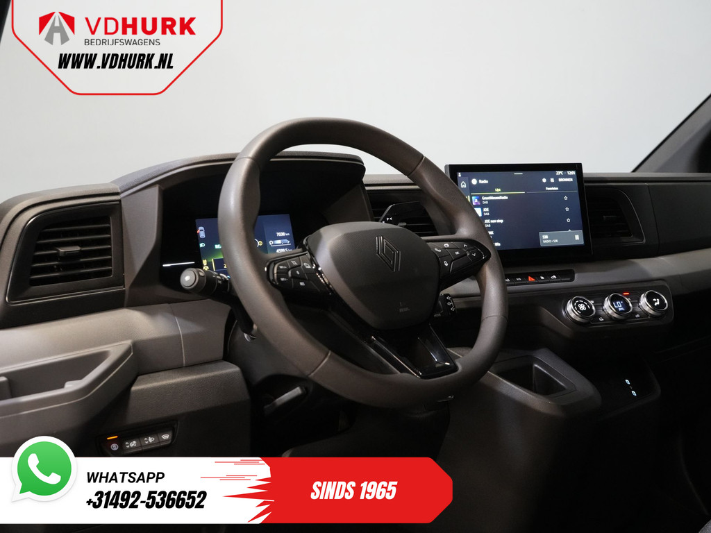 Renault Master E-Tech Bestelbus 87 kWh 447 km WLTP 145 pk L2H2 NL Auto/ LED/ Snellader/ Carplay/ Stoelverw./ Inrichting/ Climate/ Virtual Cockpit/ Navi/ Camera/ 13
