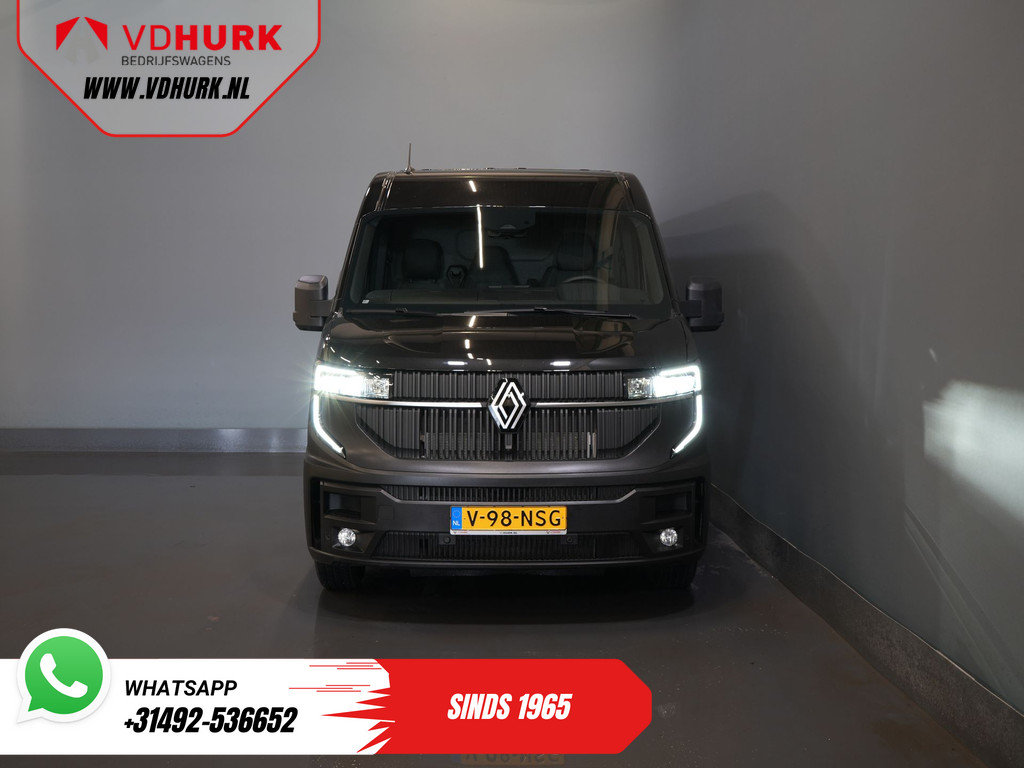 Renault Master E-Tech Bestelbus 87 kWh 447 km WLTP 145 pk L2H2 NL Auto/ LED/ Snellader/ Carplay/ Stoelverw./ Inrichting/ Climate/ Virtual Cockpit/ Navi/ Camera/ 6