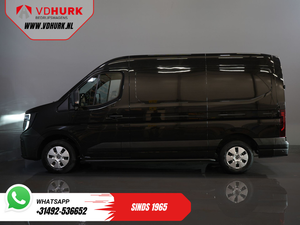 Renault Master E-Tech Bestelbus 87 kWh 447 km WLTP 145 pk L2H2 NL Auto/ LED/ Snellader/ Carplay/ Stoelverw./ Inrichting/ Climate/ Virtual Cockpit/ Navi/ Camera/ 9
