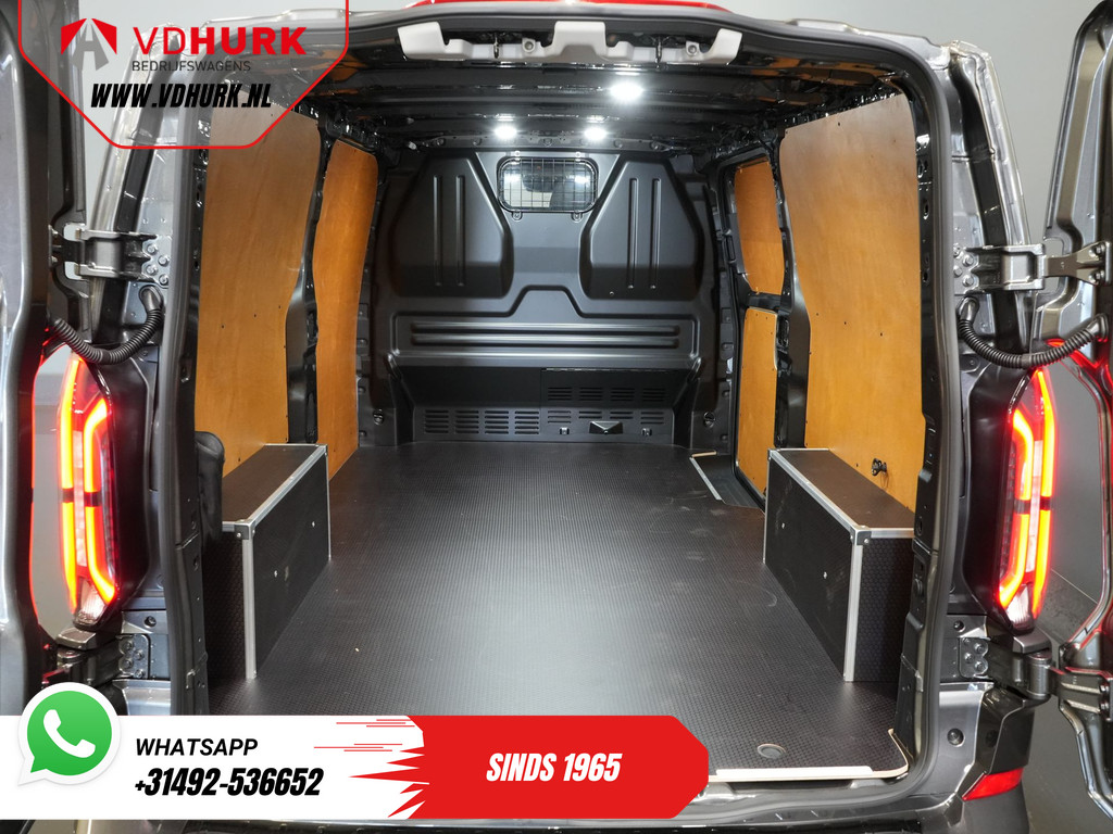 Ford E-Transit Custom Bestelbus L2 Limited 330 km WLTP LED/ Adapt.Cruise/ Standkachel/ Stoelverw./ Frontlip/ Sidebars/ Raptor/ Betimmerd/ Carplay/ 360.Camera/ C 14