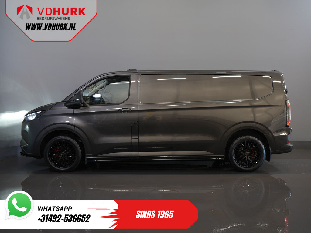 Ford E-Transit Custom Bestelbus L2 Limited 330 km WLTP LED/ Adapt.Cruise/ Standkachel/ Stoelverw./ Frontlip/ Sidebars/ Raptor/ Betimmerd/ Carplay/ 360.Camera/ C 9