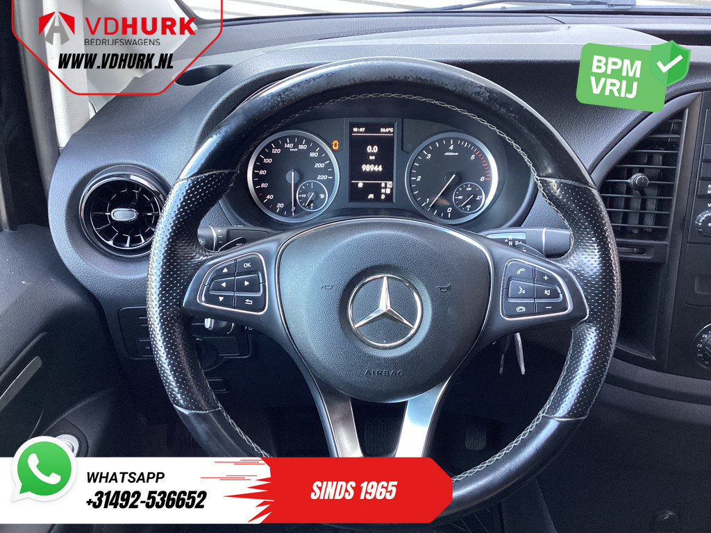 Mercedes-Benz Vito Bestelbus 116 CDI Aut. L2 LED/ Standkachel/ Stoelverw./ Carplay/ Camera/ Cruise/ Trekhaak/ Airco 12