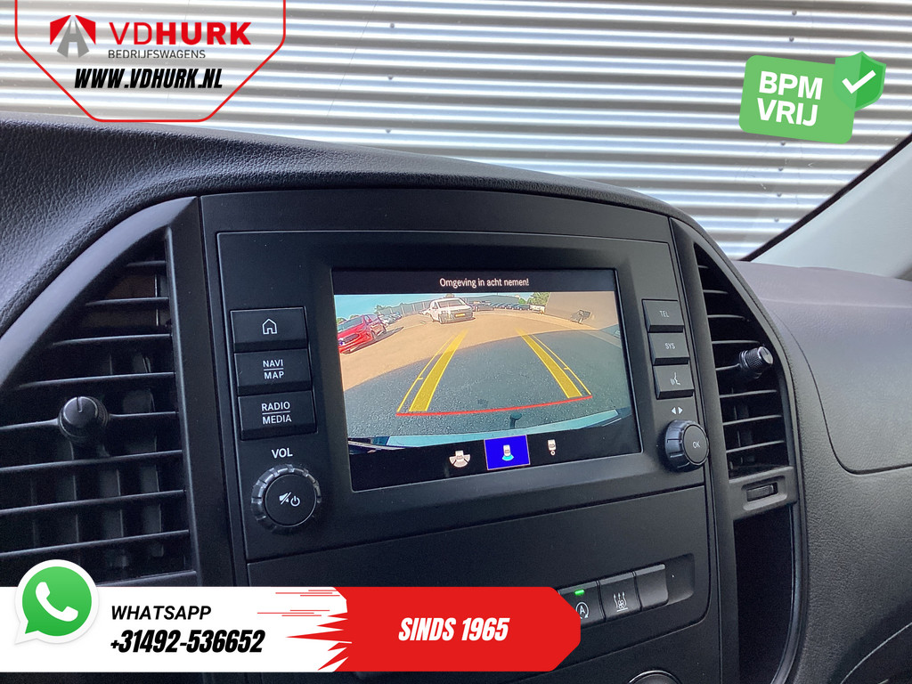 Mercedes-Benz Vito Bestelbus 116 CDI Aut. L2 LED/ Standkachel/ Stoelverw./ Carplay/ Camera/ Cruise/ Trekhaak/ Airco 13