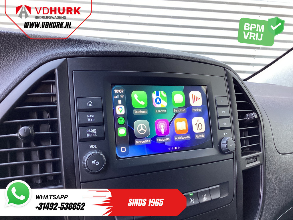 Mercedes-Benz Vito Bestelbus 116 CDI Aut. L2 LED/ Standkachel/ Stoelverw./ Carplay/ Camera/ Cruise/ Trekhaak/ Airco 15