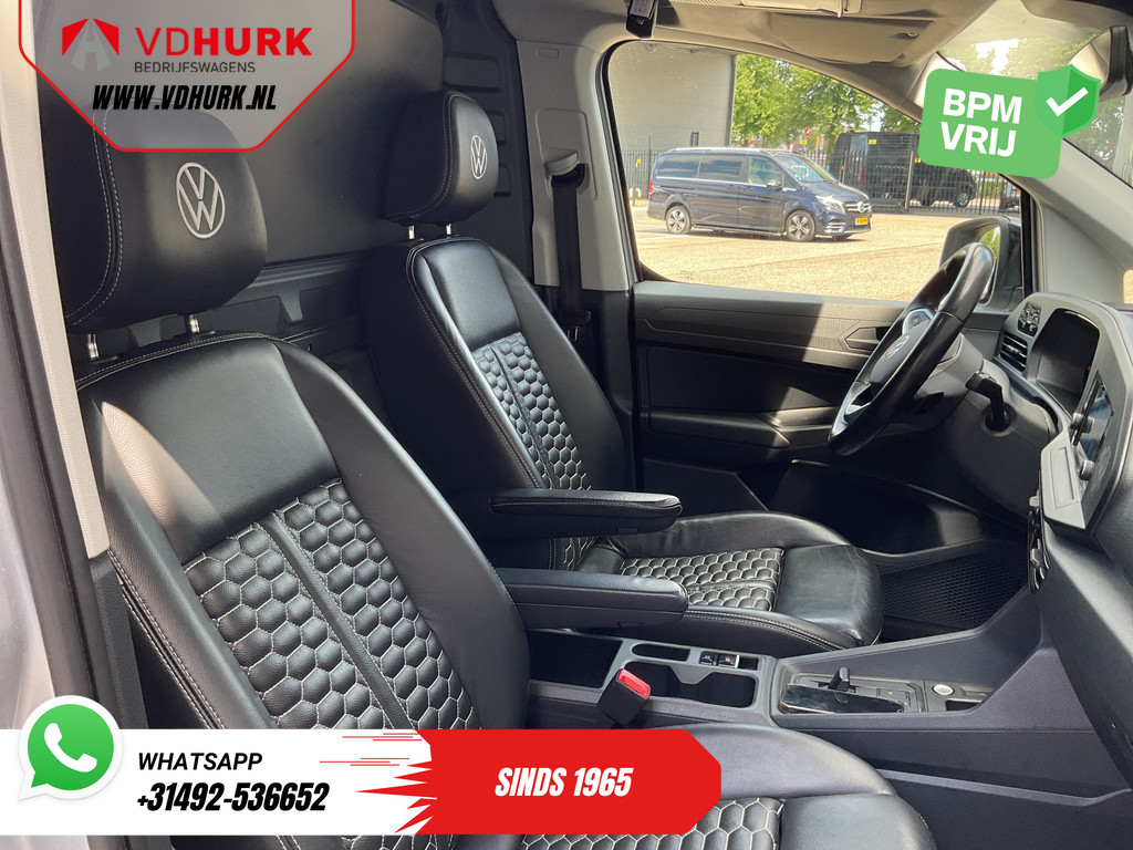 Volkswagen Caddy Cargo Maxi Bestelbus 2.0 TDI 125 pk DSG Aut. LED/ Adapt.Cruise/ Leder/ Standkachel/ Carplay/ Virtual Cockpit/ Stoelverw./ 2x Schuifdeur/ Camera/17”LM 11